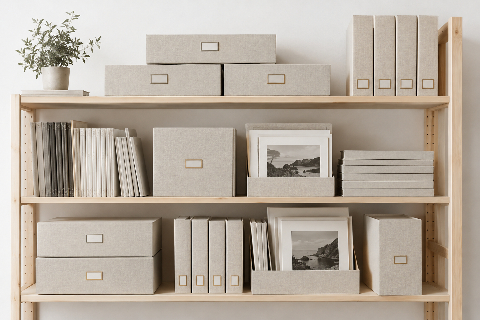 Centralized visual library